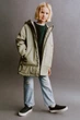 Куртка водонепроникна Zara пд8333 оливкова 116 - зображення 1