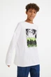Реглан H&M пх8314 білий 158-164 - изображение 3