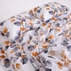 Простынь на резинке Бязь Autumn flowers Белый 160*200 высота 25 см - изображение 6