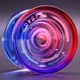 Йо-йо Magicyoyo K2 CRYSTAL Fade Edition Красно-Синий - изображение 4