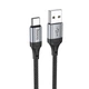 Кабель Hoco X102 USB to Type-C 1m black - изображение 3