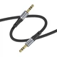 AUX кабель Hoco UPA26 Jack 3.5 to Jack 3.5 1m черный - изображение 1