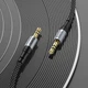 AUX кабель Hoco UPA26 Jack 3.5 to Jack 3.5 1m черный - изображение 2