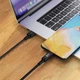 Кабель Acefast C7-04 с дисплеем USB to Type-C, 60W, 3A, 1.2m, black - изображение 6