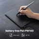 Huion Графічний планшет 4.17"x 2.6" H420X USB-C чорний - изображение 3