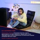 Trust Крісло підлогове GXT 718 RAYZEE, ПУ шкіра, до 125кг, Чорний - зображення 10