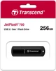 Transcend Накопичувач 256GB USB 3.1 Type-A JetFlash 700 Чорний - изображение 4