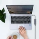 Перехідник HUB WIWU Alpha 831HRT Grey - зображення 2