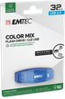 Pendrive Emtec C410 32GB USB 2.0 Blue (ECMMD32GC410) - obraz 2