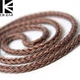 Кабель для навушників KBEAR 16 core QDC\C-PIN Brown - зображення 2