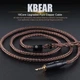 Кабель для навушників KBEAR 16 core QDC\C-PIN Brown - зображення 4