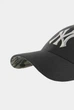 Кепка (mvp) 47 Brand NEW YORK YANKEES TREMOR CAMO B-TRCMU17WBP-BK Чорний - зображення 3