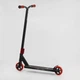 Трюковый самокат Best Scooter LineRunner LR-71405 с рулевой системой HIC, колеса 110 мм + 2 пеги, Черно-красный - изображение 4