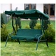 Гойдалка садова Garden Relax 3-х місна з навісом і матрацом - зображення 2