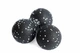 Масажний набір МФР RollerUA м'яч 8 см та подвійний м'яч 16х8 см Black/White 11947936 - зображення 3