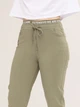 Брюки женские хаки МОМ тонкие на кулиске 1303-3 W36L30 - изображение 7
