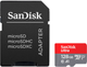 Карта памяти SanDisk Ultra MicroSD 128GB + SD адаптер (SDSQUAB-128G-GN6IA) - изображение 1