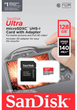 Карта памяти SanDisk Ultra MicroSD 128GB + SD адаптер (SDSQUAB-128G-GN6IA) - изображение 3
