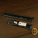 Ремінець для годинника Hightone 21 mm HT-373 Чорний - зображення 1