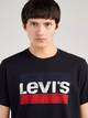 Koszulka męska bawełniana Levi's Sportswear Logo 39636-0050 S Czarna (5400970146725) - obraz 3