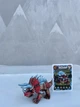 Динозавр Dinofroz — Tricerop Gladiator крихітка іграшка на подарунок - зображення 1