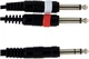 Инсертный кабель GEWA Basic Line Stereo Jack 6.3 мм / 2x Mono Jack 6.3 мм 3 м (G-190105) - изображение 1