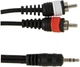 Инсертный кабель GEWA Basic Line Stereo Jack 3.5 мм/2x RCA 1.5 м (G-190160) - изображение 1