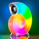 Нічник RGB BauTech Bluetooth колонка з будильником Черепашка Білий (1013-839-00) - зображення 14