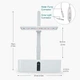 Гидропонная установка Smart с LED подсветкой для домашнего сада с травами Белый (1013-861-00) - изображение 2