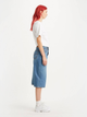 Spódnica ołówkowa damska jeansowa Levi's Side Slit Skirt A4711-0000 24 Niebieska (5401105466015) - obraz 4