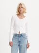 Кардиган жіночий Levi's Monica Ls A7194-0001 M White + (5401128681969) - зображення 3