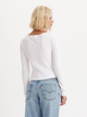 Кардиган жіночий Levi's Monica Ls A7194-0001 XS White + (5401128681976) - зображення 2