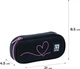 Пенал Kite Heart 21x8.5x4.5 см Чорний (K24-662-9) - зображення 3