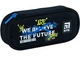 Пенал Kite We believe the future 22x8.5x4.5 см Чорний (K24-599-9) - зображення 4