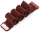 Ремінець BeCover Milanese Style для Xiaomi iMi KW66 (22mm)/Mi Watch Color/Haylou LS01/Watch S1 Active Red Wine (BC_707749) - зображення 3