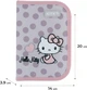 Пенал-книжка Kite Hello Kitty 20x14x3.9 см Бежевий (HK24-622) - зображення 3
