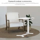 Приставной стол на колесах с регулировкой высоты RZTK Desk Compact White 700 х 400 мм - изображение 7