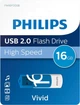 Флеш память USB Philips Vivid Edition 16GB USB 2.0 Blue (FM16FD05B/00) - изображение 3