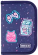 Пенал-книжка Kite Pixel Love 20x14x3.9 см Фіолетовий (K24-622-5) - зображення 1