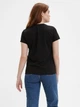 Футболка хлопковая женская Levi's Perfect Tee 39185-0008 XS Черная (5400599010681) - изображение 2