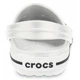 Чоловічі сабо, крокси Crocband White M10-W12 (43) белые - изображение 2