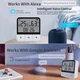 Безпровідний Wi-Fi датчик температури та вологості Tuya Smart life PA-010 з екраном Білий - 901884 - зображення 3