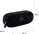 Пенал Kite Velcro 22x8.5x4.5 см Чорний (K24-599-6) - зображення 3