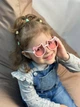 Дитячі сонцезахисні окуляри у формі Котика з вушками hello kitty рожевий (AN) 32163 - зображення 2
