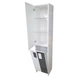 Шафа-пенал пластикова, підлогова TOKIO c HPL 3103 gloss 40 см - изображение 3