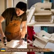 Настільний органайзер конструктор з модулів на магнітах Основа Teslyar підставка для окулярів годинника канцелярії з дерева Коричневий (KICK01) - зображення 6