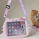 Чехол детский Silikon Power с подставкой и ремешком Кот Apple iPad 10 (A16) 2025, Pink - изображение 1