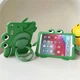 Чехол детский Silikon Power с подставкой и ремешком Крокодил Apple iPad 5 (2017) 9.7" Green - изображение 9
