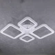 Люстра світлодіодна-LED ромби DIMMER Sneha (9982365331/2+2 WHITE) - зображення 2