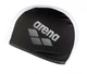 Шапочка для плавания Arena Polyester II Jr (002468-510) Black/White детская - изображение 2